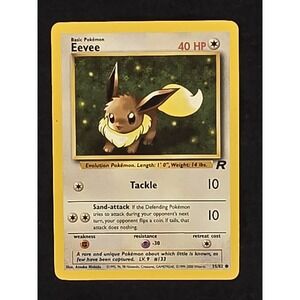 Pokemon Eevee Basic Card 55/32 WOTC‎ Base Set 2